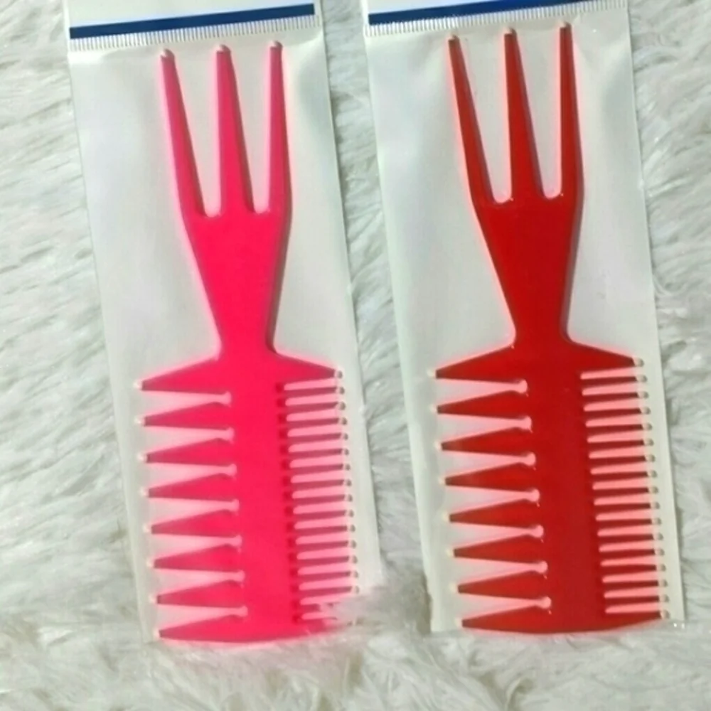 🛍Fish Combs Set Of 2- Red, Pink
